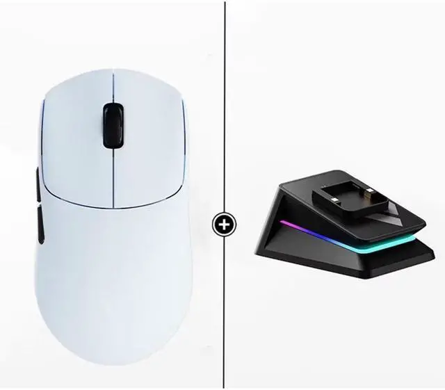 Main image of RAPOO VT0 Air Max with P5Plus Prismatic Charging Dock Dual-Mode Wireless Gaming Mouse, 30,000 DPI, PixArt 3950 Ultimate Gaming Engine, Dual 8K Report Rate, 275-Hour Battery Life, Morning Mist Blue