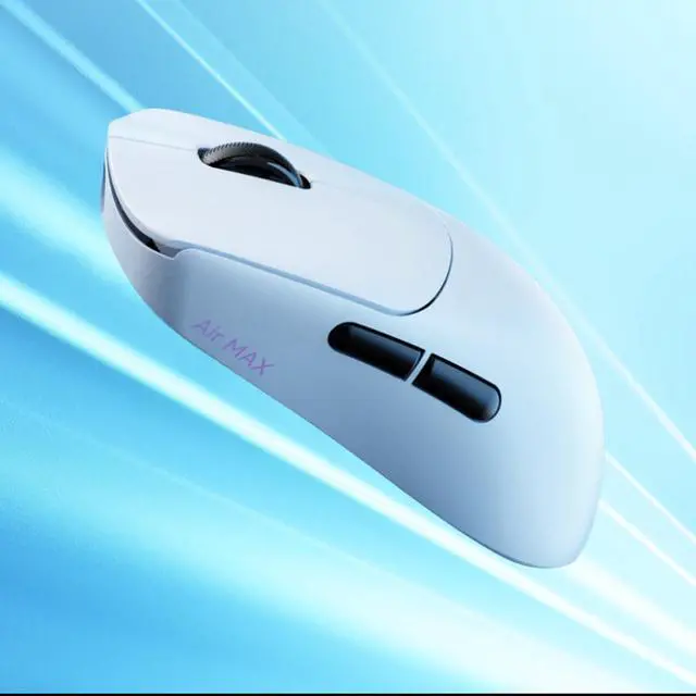 Alt view image 7 of 7 - RAPOO VT0 Air Max with P5Plus Prismatic Charging Dock Dual-Mode Wireless Gaming Mouse, 30,000 DPI, PixArt 3950 Ultimate Gaming Engine, Dual 8K Report Rate, 275-Hour Battery Life, Morning Mist Blue