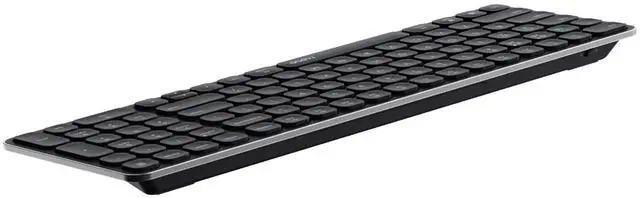 Alt view image 4 of 7 - RAPOO E9300G Wireless Tri-Mode Keyboard, 99 keys, 5 million keystroke lifespan, 12-month battery life, Ideal for office use, Compatible with Windows and Mac systems, Dark Gray