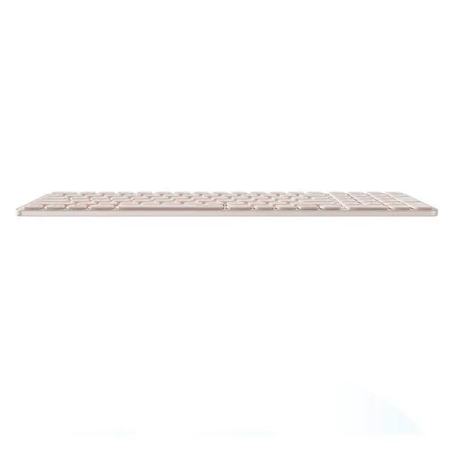 Alt view image 6 of 7 - RAPOO E9050L AI Wireless Tri-Mode Keyboard, 78 keys, Seamless switching between 4 devices, 240-hour battery life, Dedicated AI keys, Ideal for office use, Support Windows and Mac systems, Matte Pink