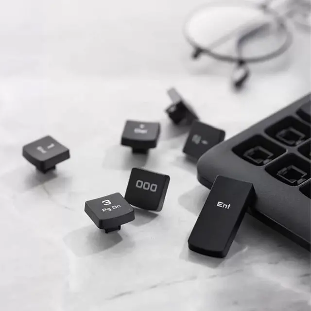 Alt view image 6 of 7 - RAPOO K10 Wired Digital Keypad, 23 Keys, Compact and Portable for Easy Storage, Plug-and-Play, Ideal for Laptops, Accounting, Finance, and More, Compatible with Windows, Black