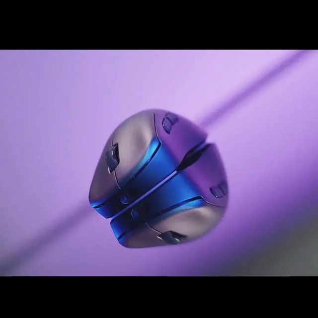 Alt view image 7 of 7 - RAPOO VT3s MAX Master Wireless Dual-Mode Gaming Mouse, 45,000 DPI, Original 3950 Ultimate Gaming-Grade Custom Sensor, Dual 8K Polling Rate, 450-Hour Ultra-Long Battery Life, Phantom Blue