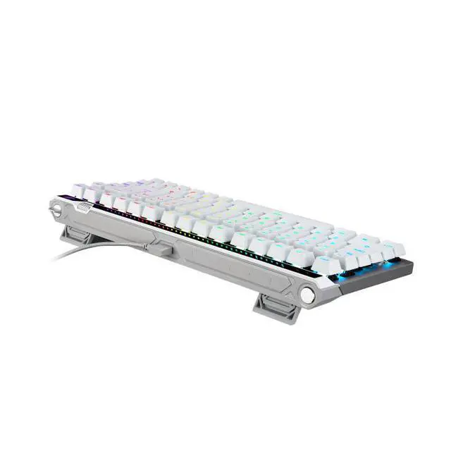 Alt view image 7 of 7 - ASUS ROG Falchion Ace 75 HE V2X Wired Analog/Hall Effect Gaming Keyboard 75% TKL, USB, Hot Swappable HFX V2X Magnetic Switch, Rapid Trigger,8KHz Polling,PBT Keycap,Carry Case,Web-based Config - White