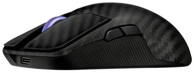 Alt view image 3 of 6 - ASUS ROG Harpe Ace Extreme Wireless Esports Gaming Mouse - Carbon Fiber Build, 47g Lightweight, Tri-Mode Connectivity, 42K DPI, up to 70Hr Battery, Glass Skates, Pro-Approved, PC/Mac Support