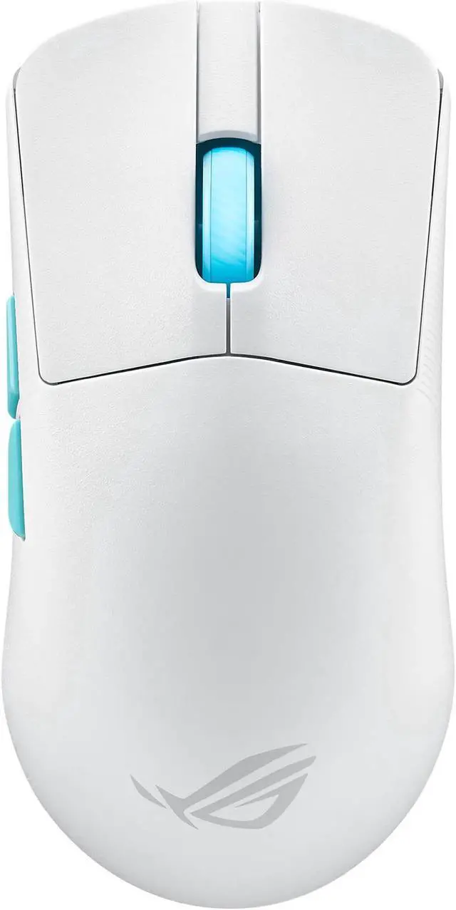 Main image of Asus ROG Harpe Ace Aim Lab Edition Gaming Mouse, 54 g Ultra-Lightwieght, Connectivity (2.4GHz RF, Bluetooth, Wired), 36K DPI Sensor, 5 Programmable Buttons, ROG SpeedNova, Esports & FPS Gaming, White
