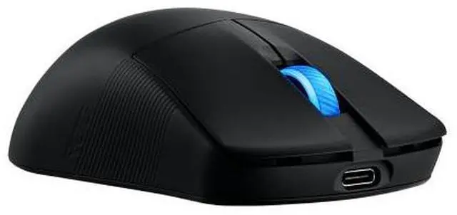 Alt view image 5 of 7 - ASUS ROG Harpe Ace Mini Wireless Gaming Mouse, Lightweight, AimPoint Pro 42K Optical Sensor, Optical Micro Switches, ROG Polling Rate Booster, Tri-Mode Wireless, Ambidextrous Shape, Black