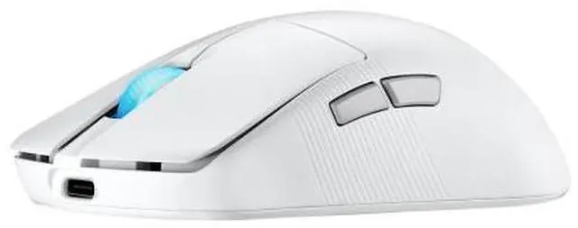 Alt view image 4 of 7 - ASUS ROG Harpe Ace Mini Wireless Gaming Mouse, Lightweight, AimPoint Pro 42K Optical Sensor, Optical Micro Switches, ROG Polling Rate Booster, Tri-Mode Wireless, Ambidextrous Shape, White