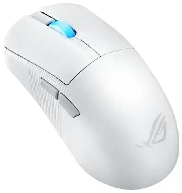 Alt view image 5 of 7 - ASUS ROG Harpe Ace Mini Wireless Gaming Mouse, Lightweight, AimPoint Pro 42K Optical Sensor, Optical Micro Switches, ROG Polling Rate Booster, Tri-Mode Wireless, Ambidextrous Shape, White