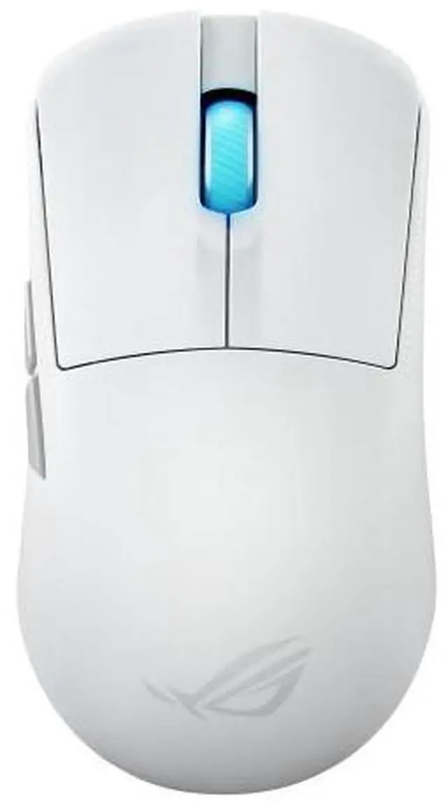 Main image of ASUS ROG Harpe Ace Mini Wireless Gaming Mouse, Lightweight, AimPoint Pro 42K Optical Sensor, Optical Micro Switches, ROG Polling Rate Booster, Tri-Mode Wireless, Ambidextrous Shape, White