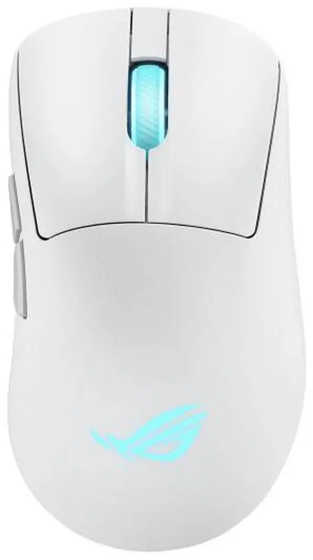 Main image of ASUS ROG Keris II RGB Wireless Esports Mouse,65g Lightweight,3-Zone RGB Lighting,42K DPI ROG AimPoint Pro Optical Sensor,2nd-gen ROG Mechanical Switches,ROG SpeedNova Wireless, 8KHz polling rate,White