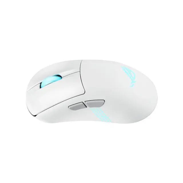 Alt view image 4 of 7 - ASUS ROG Keris II RGB Wireless Esports Mouse,65g Lightweight,3-Zone RGB Lighting,42K DPI ROG AimPoint Pro Optical Sensor,2nd-gen ROG Mechanical Switches,ROG SpeedNova Wireless, 8KHz polling rate,White