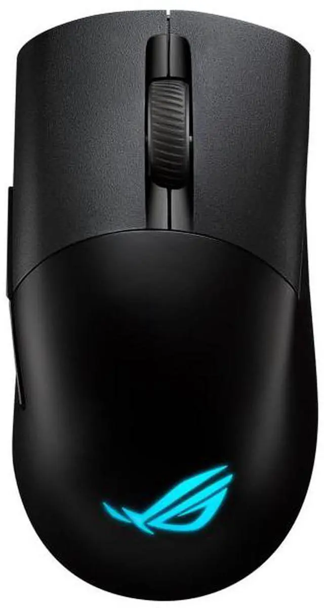 Main image of Asus ROG Keris Wireless AimPoint Gaming Mouse, Tri-mode connectivity (2.4GHz RF, Bluetooth, Wired), 36000 DPI sensor, 5 programmable buttons, ROG SpeedNova, Replaceable switches, Paracord cable, Black