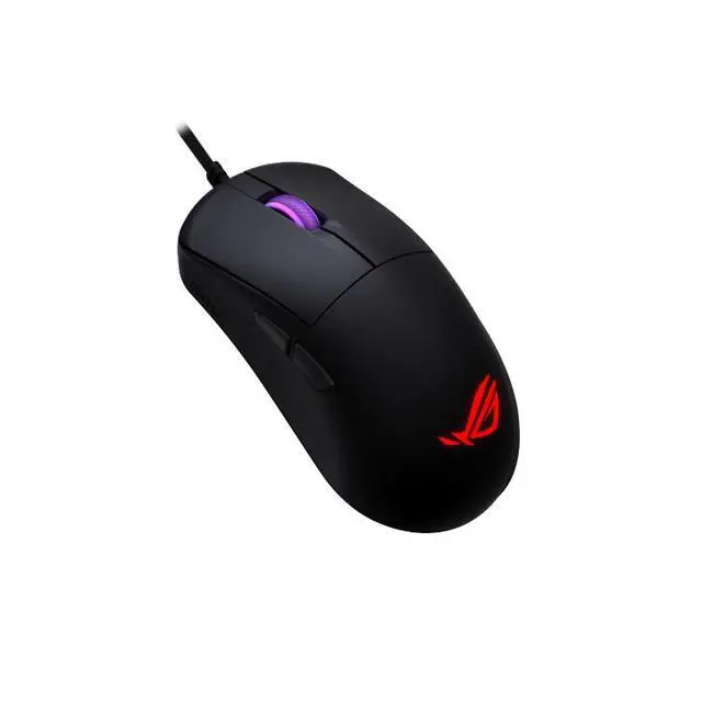 Alt view image 2 of 7 - ASUS ROG Harpe Mini Core Wired Gaming Mouse - Wired USB, Small Compact Design, Right-Handed, 52g Lightweight, 12K DPI, Pro-Approved, Gear Link Web-Based Configuration, PC/Mac Support - Black