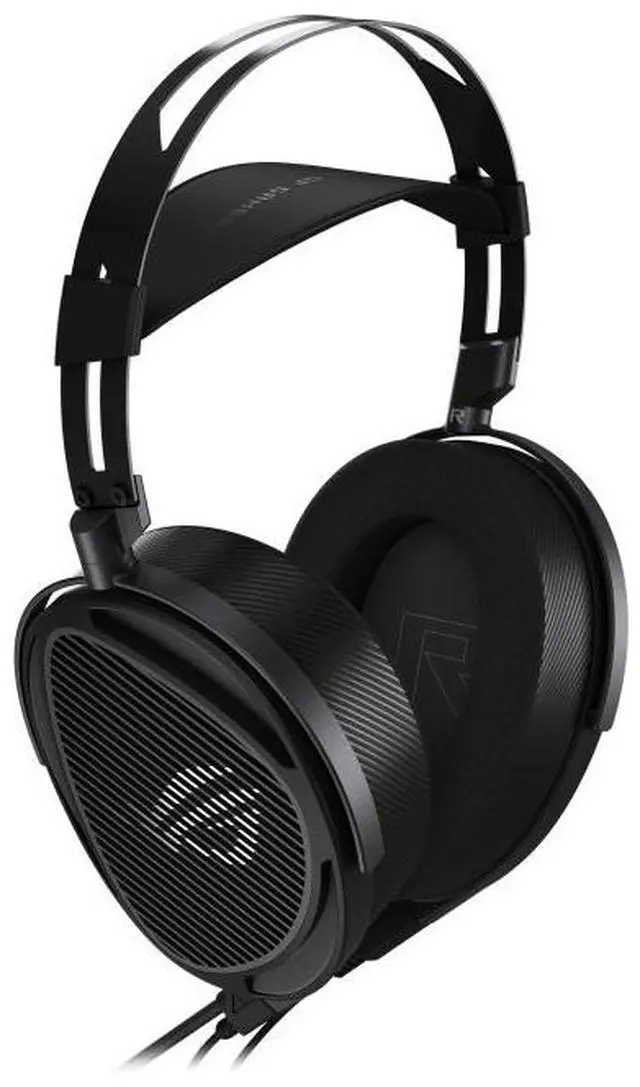 Alt view image 6 of 7 - ASUS ROG Kithara Wired Gaming Headphones - ROG-tuned 100mm HIFIMAN planar magnetic drivers, open-back design, full-range MEMS boom microphone, dual 3.5mm inputs, 4.4mm balanced connector, Black