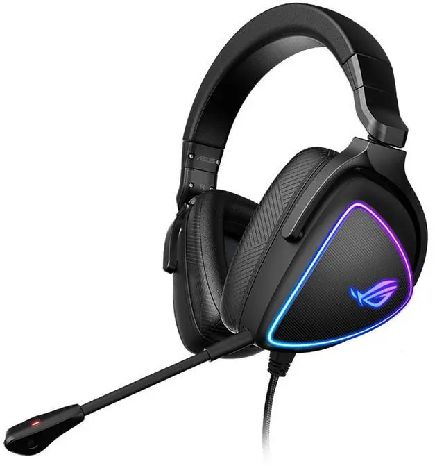 Main image of ASUS ROG Delta S Wired Gaming Headset, 4-Channel DAC, 130dB High SNR,Virtual 7.1 Surround Sound,AI-Powered Noise-Canceling Mic,Lightweight Design,RGB Ambient Lighting,Supports Type-C / USB 2.0,Black