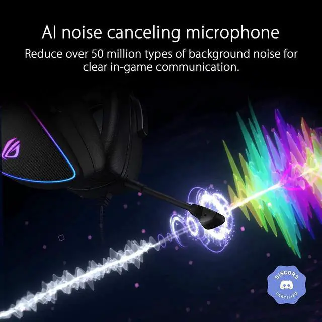 Alt view image 4 of 6 - ASUS ROG Delta S Wired Gaming Headset, 4-Channel DAC, 130dB High SNR,Virtual 7.1 Surround Sound,AI-Powered Noise-Canceling Mic,Lightweight Design,RGB Ambient Lighting,Supports Type-C / USB 2.0,Black
