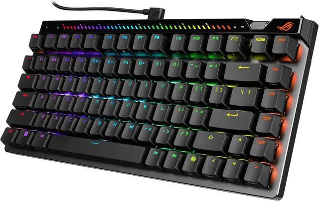 Alt view image 3 of 6 - ASUS ROG Falchion Ace 75 HE Wired Analog/Hall Effect Gaming Keyboard - 75% TKL, USB, Hot Swappable HFX V2 Magnetic Switch, Rapid Trigger, 8KHz Polling,6-Layer Sound Dampening,Web-based Config, Black