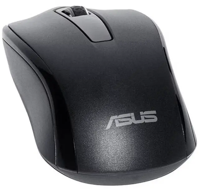 Alt view image 5 of 7 - ASUS W1000 Wireless Business Keyboard & Mouse Combo - 2.4GHz Wireless, Quiet Keys, Symmetric Ergonomic Design, Curved Keycaps, Laser Engraved Clear Legends, 12 Shortcut Keys, Black