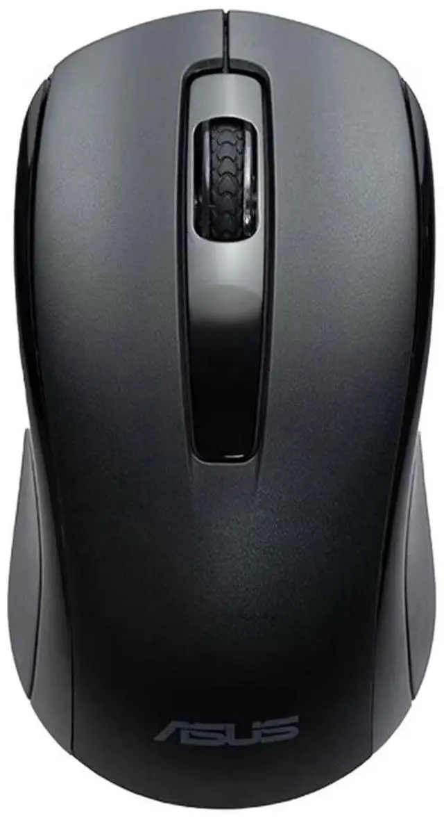 Alt view image 3 of 7 - ASUS W1000 Wireless Business Keyboard & Mouse Combo - 2.4GHz Wireless, Quiet Keys, Symmetric Ergonomic Design, Curved Keycaps, Laser Engraved Clear Legends, 12 Shortcut Keys, Black