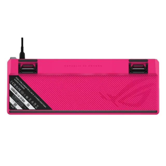 Alt view image 5 of 7 - ASUS ROG Falchion Ace HFX ZywOo Limited Edition Wired Gaming Keyboard, featuring ZywOos signature, RGB lighting, 68 keys, Support Win, Black, ROG HFX magnetic Switch