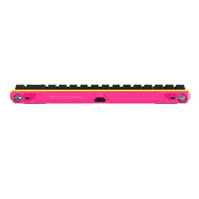 Alt view image 6 of 7 - ASUS ROG Falchion Ace HFX ZywOo Limited Edition Wired Gaming Keyboard, featuring ZywOos signature, RGB lighting, 68 keys, Support Win, Black, ROG HFX magnetic Switch