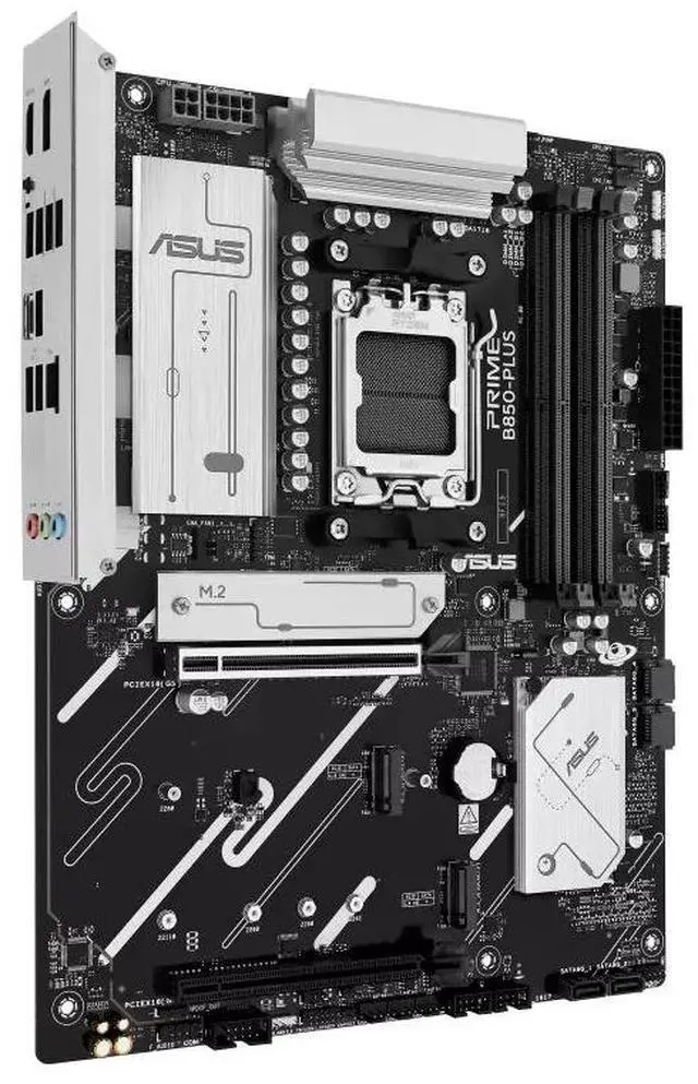 Alt view image 5 of 7 - ASUS PRIME B850-PLUS Motherboard & AMD Ryzen 9 9950X CPU Combo, AMD B850 ATX motherboard AM5 DDR5, PCle 5.0 Ready, three M.2slots, Realtek 2.5Gb Ethernet,DisplayPort, rear USB10Gbps Type-A & Type-c
