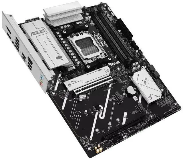 Alt view image 6 of 7 - ASUS PRIME B850-PLUS Motherboard & AMD Ryzen 9 9950X3D CPU Combo, AMD B850 ATX motherboard AM5 DDR5, PCle 5.0 Ready, three M.2slots, Realtek 2.5Gb Ethernet,DisplayPort, rear USB10Gbps Type-A & Type-c
