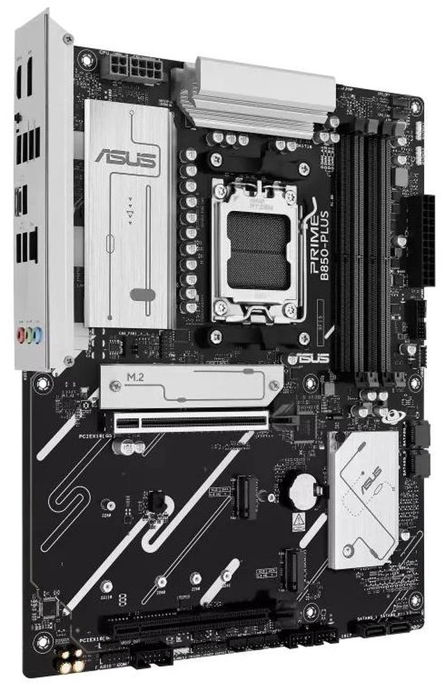 Alt view image 5 of 7 - ASUS PRIME B850-PLUS Motherboard & AMD Ryzen 9 9900X3D CPU Combo, AMD B850 ATX motherboard AM5 DDR5, PCle 5.0 Ready, three M.2slots, Realtek 2.5Gb Ethernet,DisplayPort, rear USB10Gbps Type-A & Type-c