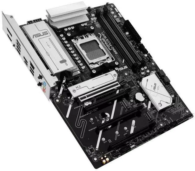 Alt view image 6 of 7 - ASUS PRIME B850-PLUS WIFI Motherboard & AMD Ryzen 5 9600X CPU Combo, AMD B850 ATX motherboard AM5 DDR5, PCle 5.0 Ready, three M.2slots, Wi-Fi 6E, Realtek 2.5GbEthernet, BlOS FlashBack, AuraSync