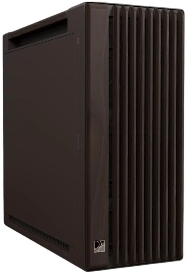 Main image of ASUS ProArt PA602 Limited Edition Mid-Tower Case, Supports 420mm coolers, One 140mm and two 200mm front fans, Supports four HDDs or up to eight SATA SSDs, Walnut Brown