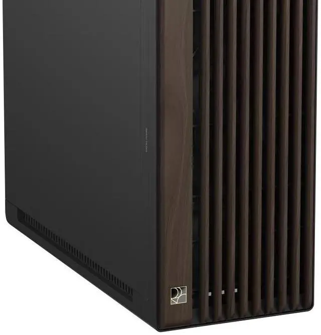 Alt view image 6 of 7 - ASUS ProArt PA602 Walnut Art Iron Edition Mid-Tower Case, Supports graphics cards up to 440mm in length, S upports 420mm coolers, Comes with one 140mm and two 200mm fans, Walnut Brown