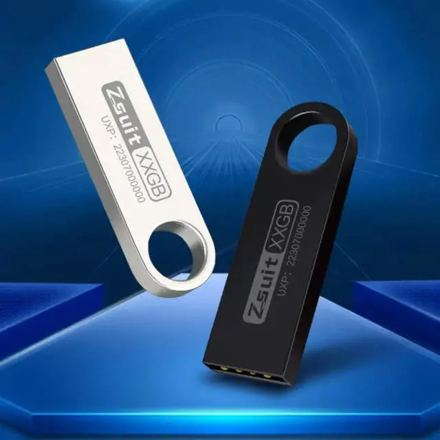 Alt view image 4 of 4 - Zsuit USB Flash Drive, High-Speed Flash Memory, USB 2.0 interface, S-class Chip, Waterproof and Anti magnetic, Plug and Play, Support Win98/me/2000/XP/VISA/WIN7/8/10. Mac OS9.x/LINUX 2.4 or above, 2GB