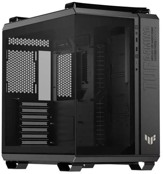 Main image of ASUS TUF GT502 Boundless Edition Mid-Tower Case, Supports ATX motherboards, Accommodates graphics cards up to 400 mm in length, Supports 360 or 280 radiators, CPU height limit of 163 mm, Black