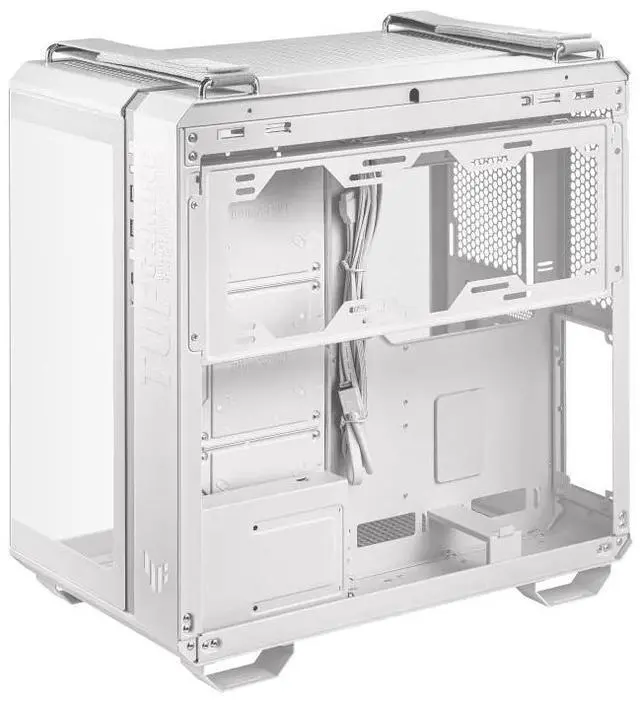 Alt view image 6 of 7 - ASUS TUF GT502 Boundless Edition Mid-Tower Case, Supports ATX motherboards, Accommodates graphics cards up to 400 mm in length, Supports 360 or 280 radiators, CPU height limit of 163 mm, White