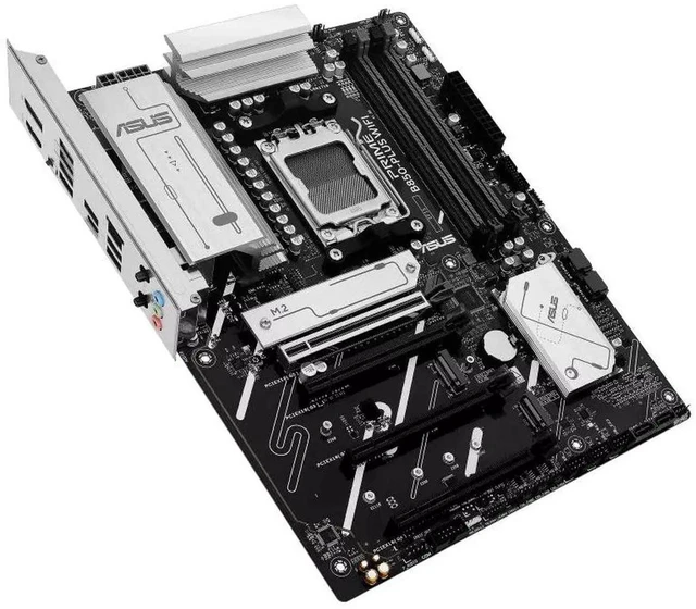 Alt view image 6 of 7 - ASUS PRIME B850-PLUS WIFI Motherboard & AMD Ryzen 7 9850X3D CPU Combo, AMD B850 ATX motherboard AM5 DDR5, PCle 5.0 Ready, three M.2slots, Wi-Fi 6E, Realtek 2.5GbEthernet, BlOS FlashBack, AuraSync