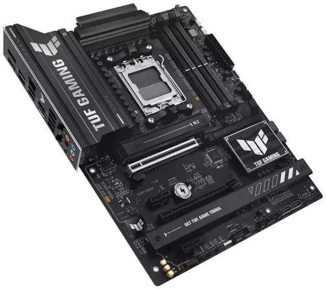 Alt view image 6 of 7 - ASUS TUF GAMING B850 PLUS WIFI Motherboard & AMD Ryzen9 9950X3D CPU Combo, AM5 interface for Rui Long 9000/8000/7000, 14+2+1 (80A) power supply, DDR5, 2.5G network / WiFi7, Dual M.2 PCIe5.0