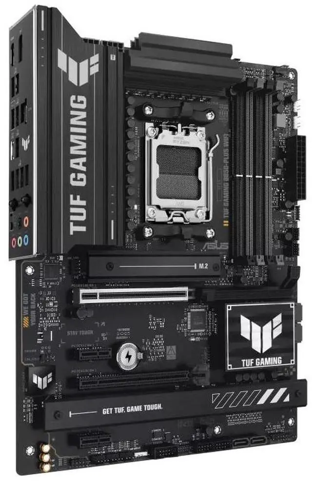 Alt view image 5 of 7 - ASUS TUF GAMING B850 PLUS WIFI Motherboard & AMD Ryzen9 9950X3D CPU Combo, AM5 interface for Rui Long 9000/8000/7000, 14+2+1 (80A) power supply, DDR5, 2.5G network / WiFi7, Dual M.2 PCIe5.0