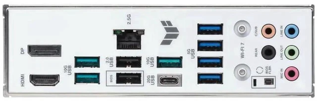 Alt view image 6 of 7 - ASUS TUF GAMING B850-BTF WIFI W Motherboard & AMD Ryzen 5 9600X CPU Combo, AMD B850 ATX Motherboard,AM5,Hidden-Connector Design,14+2+1 80A DrMOS Power Stages,PCIe 5.0 Ready,3X M.2,Wi-Fi 7, 2.5Gb LAN