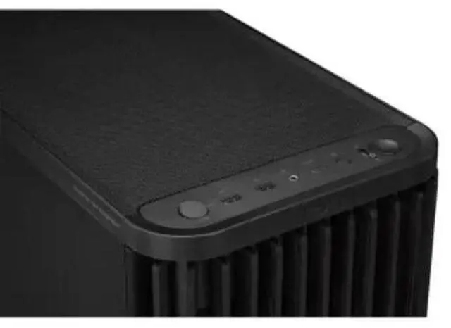 Alt view image 7 of 7 - ASUS ProArt PA401 Woodcraft & Iron Rhythm Edition Mid-Tower Case, supports ATX, M-ATX, and Mini-ITX motherboards, 34mm cable management space, left-side panel latch, non-transparent design