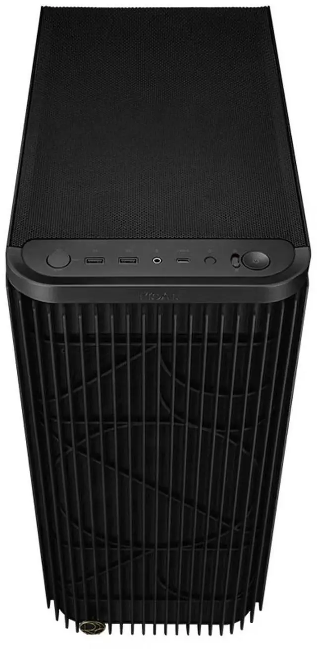 Alt view image 6 of 6 - ASUS ProArt PA401 Standard Edition case supports ATX, M-ATX, and MINI-ITX motherboards. It comes standard with a 160mm custom fan, a one-touch side panel, and a pet-proof power-off lock.