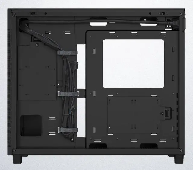 Alt view image 2 of 5 - ASUS AP303 Ice Cube ATX Side-Panel Window Case, supports ATX motherboards, supports up to 360mm liquid cooling, dual GPU mounting brackets, 20Gbps USB-C port, maximum GPU length of 360mm, black