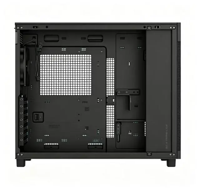 Alt view image 4 of 5 - ASUS AP303 Ice Cube ATX Side-Panel Window Case, supports ATX motherboards, supports up to 360mm liquid cooling, dual GPU mounting brackets, 20Gbps USB-C port, maximum GPU length of 360mm, black