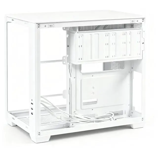 Main image of ASUS Neptune A32 Column-Free Seaview Case, supports ATX motherboards, removable hard drive trays, easy-to-disassemble mortise-and-tenon design, supports fans up to 10 x 12 cm, white