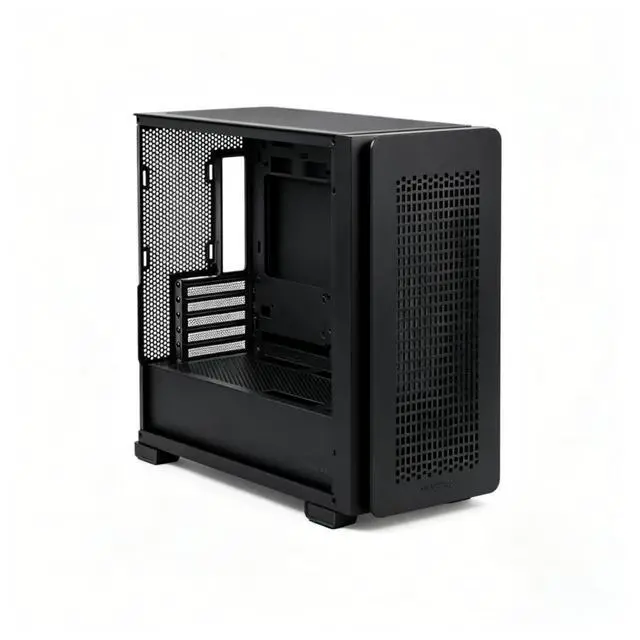 Main image of ASUS A23 Light and Shadow Insight Edition Case, supports Micro-ATX and Mini-ITX motherboards, 360mm radiator, powerful cooling performance, front audio and high-speed USB ports, black