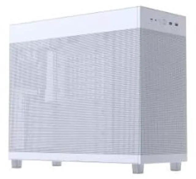 Alt view image 3 of 7 - ASUS Prime AP303 - Mesh Panel Case, supports ATX, M-ATX, and MINI-ITX motherboards, filter-grade mesh panel, USB Type-C port, 34mm cable management space, 360mm AIO liquid cooler, white