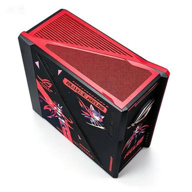 Alt view image 2 of 7 - ASUS ROG Strix GS-BE7200 RO-Ki Gaming Router, UV Printing, RO-Ki Custom Edition, 7200 Mbps, WiFi7, 4K-QAM, Dual-Band Wireless, MediaTek Filogic AI, AURA RGB,9×2.5G Ports, AiProtection