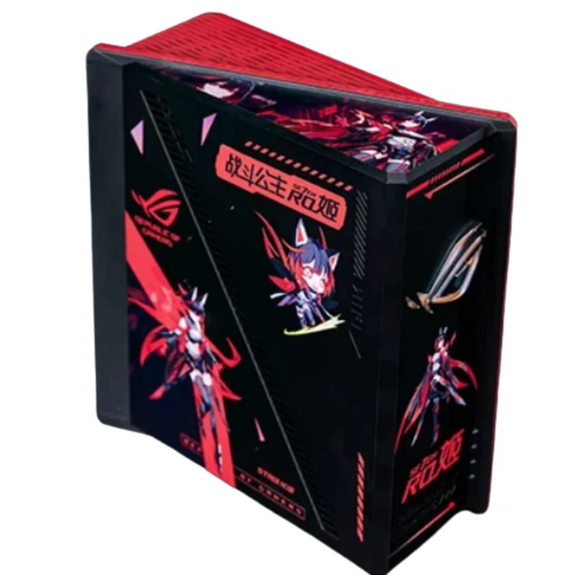 Alt view image 4 of 7 - ASUS ROG Strix GS-BE7200 RO-Ki Gaming Router, UV Printing, RO-Ki Custom Edition, 7200 Mbps, WiFi7, 4K-QAM, Dual-Band Wireless, MediaTek Filogic AI, AURA RGB,9×2.5G Ports, AiProtection