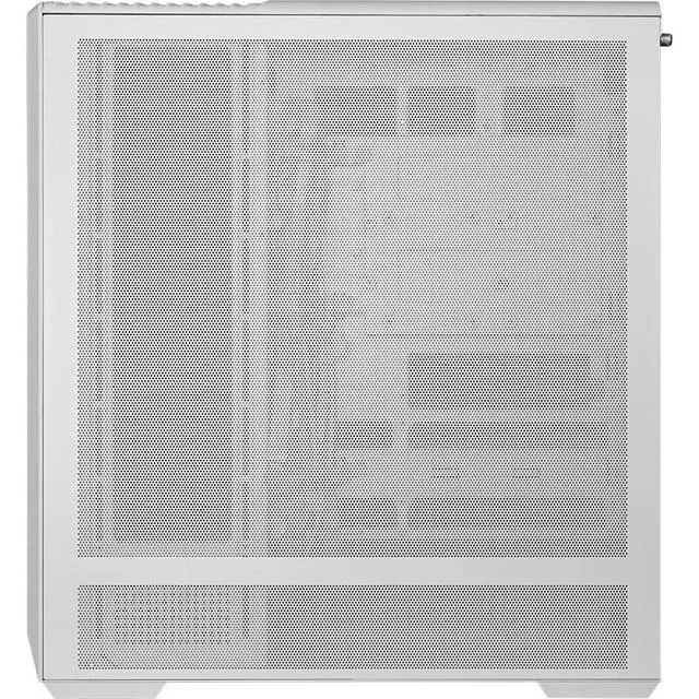 Alt view image 3 of 6 - MSI MAG PANO 131L PZ WHITE MidTower Gaming Ocean View PC Case, Regular & BackConnect ATX/MicroATX MiniITX Support, Vertical GPU Mount, Tempered Glass Panel, 360mm AIO Support, Rotatable GPU Bracke