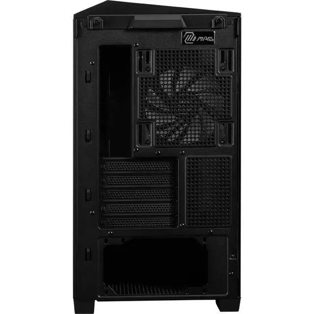 Alt view image 4 of 6 - MSI MAG PANO M100L PZ Black MicroATX Tower PC Case, MATX(BackConnect) & MiniITX Supported, 360mm AIO Support, 270° PillarFree Ocean View Side Panel, EasyInstall GPU Bracket, Front TypeC