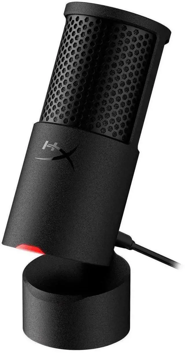 Main image of HyperX SoloCast 2 USB Condenser Gaming Microphone, for PC, PS5, PS4, and Mac, Tap-to-Mute Sensor, Cardioid Polar Pattern, Great for Streaming, Podcasts, Twitch, YouTube, Discord - Black